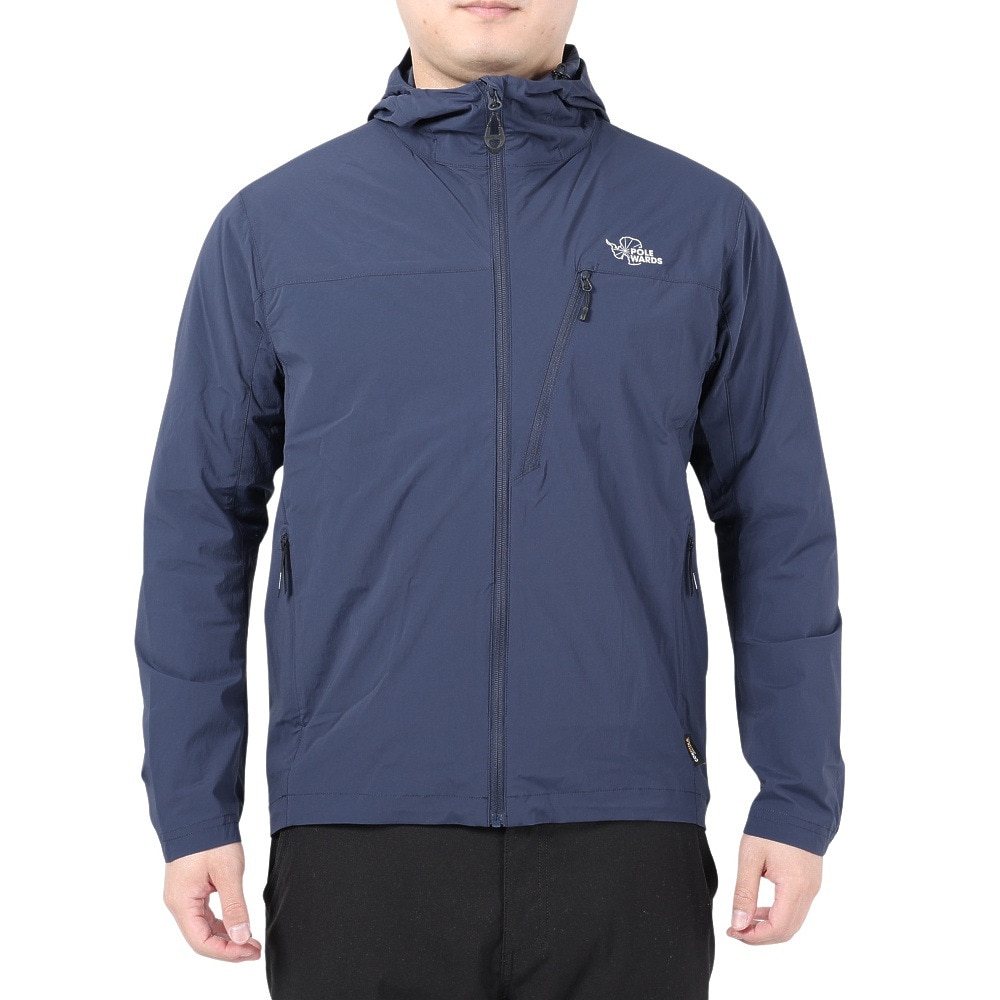 POLEWARDS（メンズ）アウター コーデュラ フレックス ジャケット PW2PJN07 NVY ネイビー 耐久性 撥水 軽量