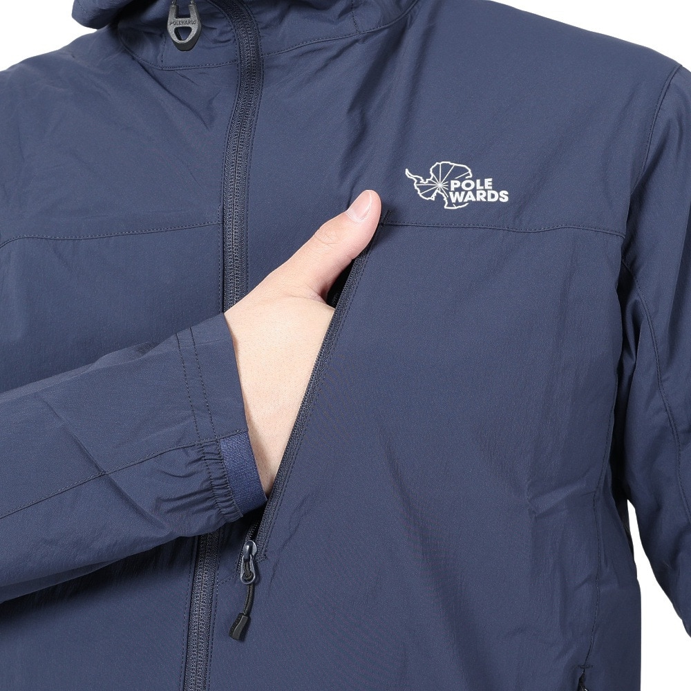 POLEWARDS（メンズ）アウター コーデュラ フレックス ジャケット PW2PJN07 NVY ネイビー 耐久性 撥水 軽量