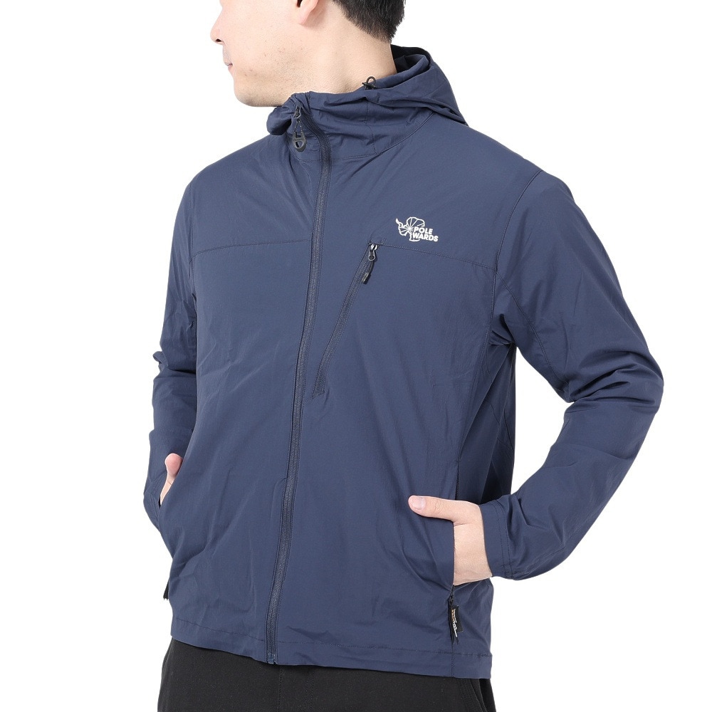 POLEWARDS（メンズ）アウター コーデュラ フレックス ジャケット PW2PJN07 NVY ネイビー 耐久性 撥水 軽量