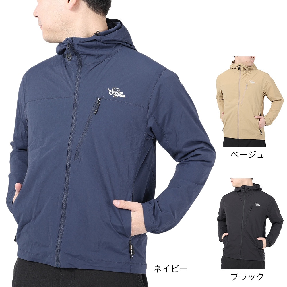 POLEWARDS（メンズ）アウター コーデュラ フレックス ジャケット PW2PJN07 BLK ブラック 耐久性 撥水 軽量