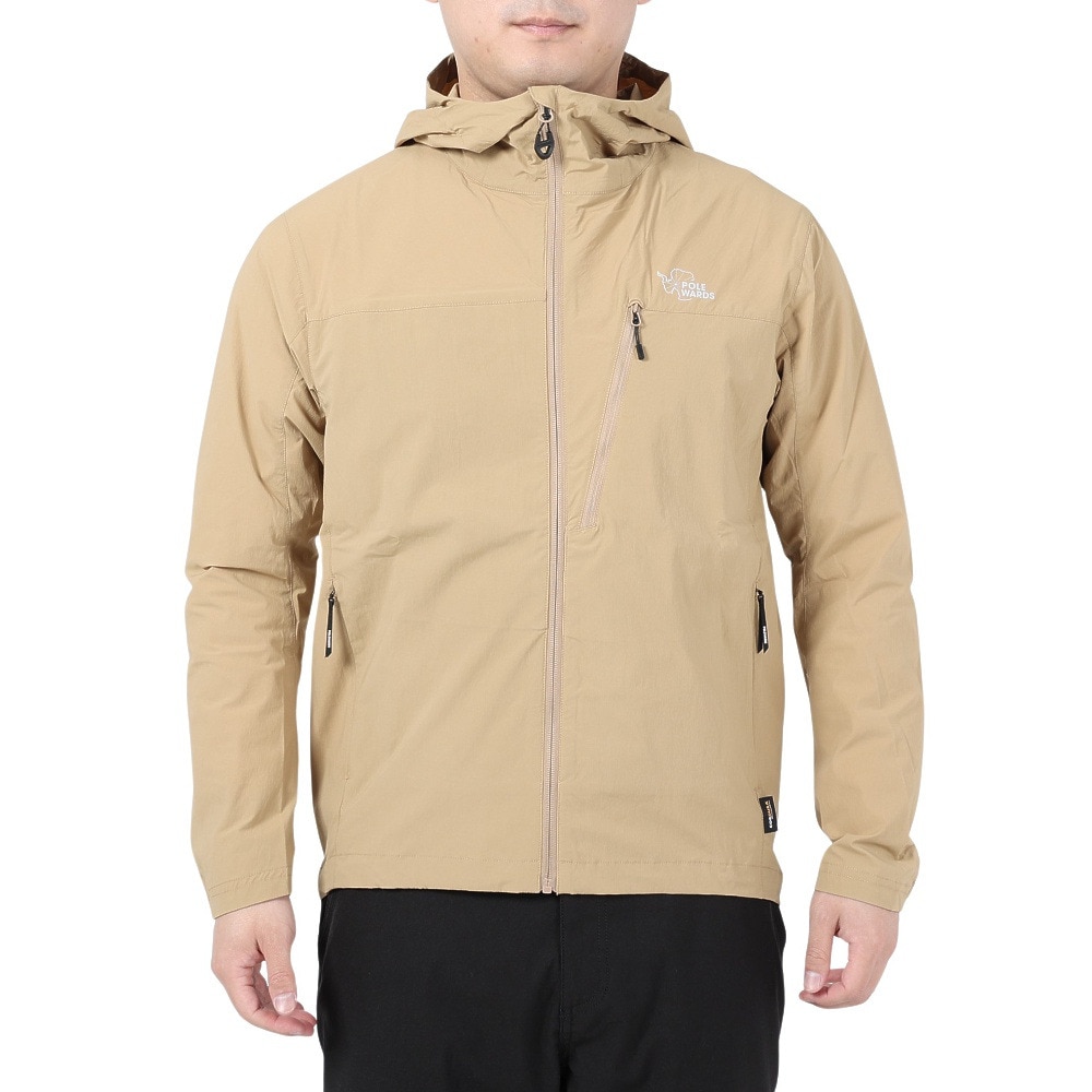 POLEWARDS（メンズ）アウター コーデュラ フレックス ジャケット PW2PJN07 BEG ベージュ 高耐久 撥水 軽量