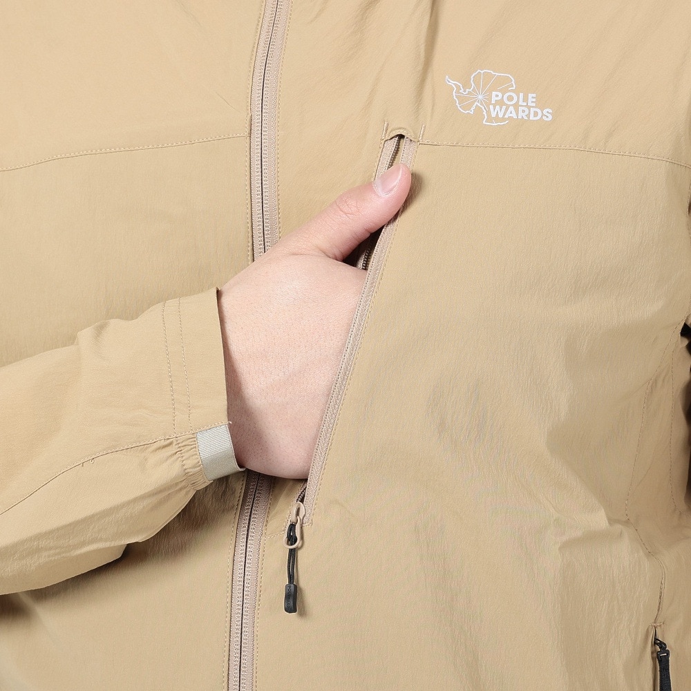 POLEWARDS（メンズ）アウター コーデュラ フレックス ジャケット PW2PJN07 BEG ベージュ 高耐久 撥水 軽量