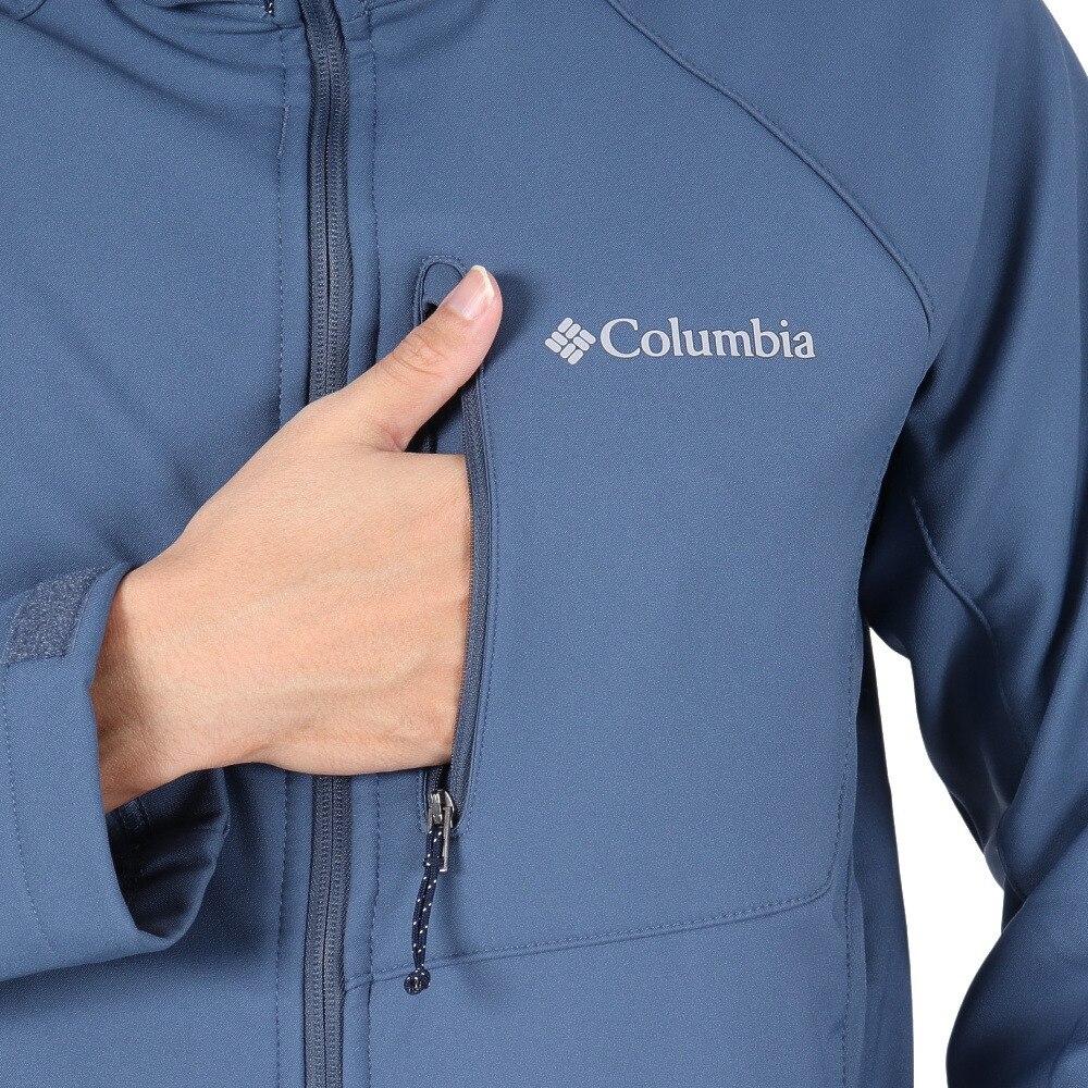 コロンビア（Columbia）（メンズ）ジャケット アウター カスケードリッジ 2 ソフトシェル WE3241 479 ブルーグレー