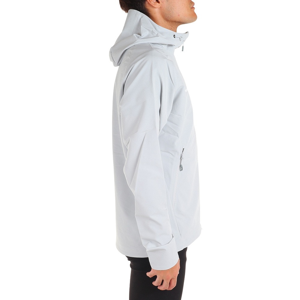 マムート（MAMMUT）（メンズ）EUROサイズ 耐久 撥水 ジャケット アウター Macun 2.0 SO フーデッド ジャケット 1011-00792-00697 ライトグレー