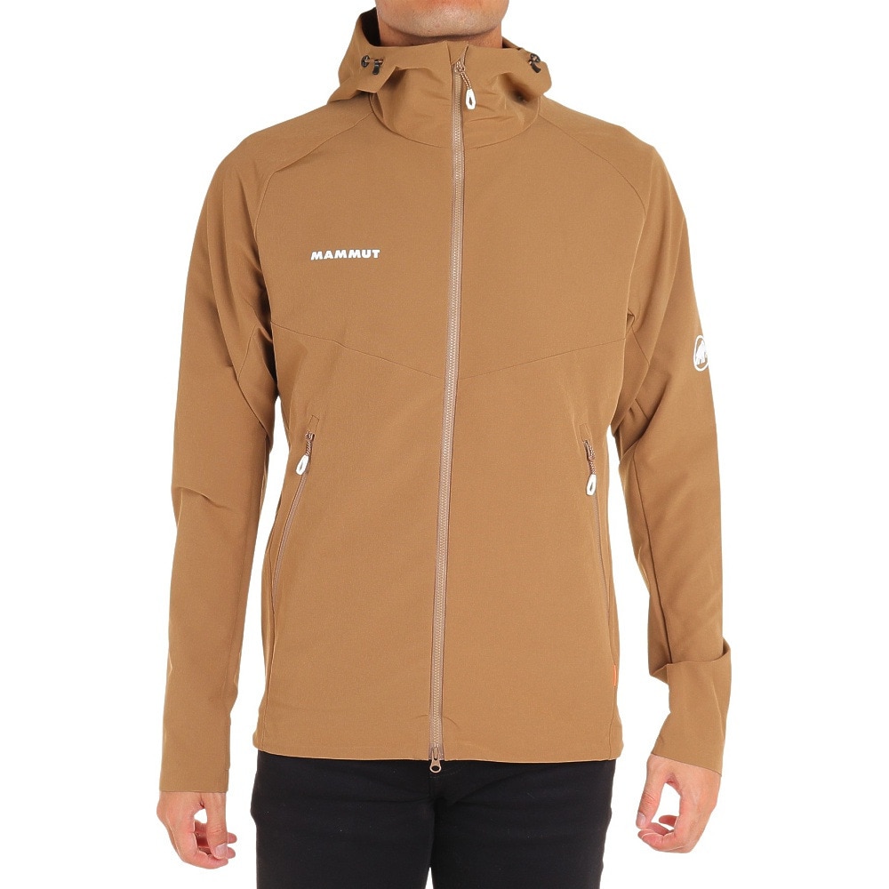 マムート（MAMMUT）（メンズ）ジャケット アウター Macun 2.0 SO フーデッドジャケット 1011-00792-7494 サンドベージュ