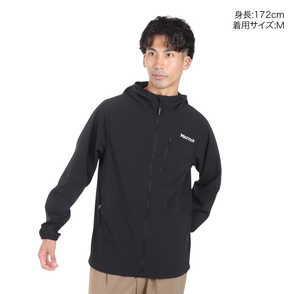 マーモット（Marmot）（メンズ）アウター Ease Two ジャケット TSSMO403-BLK 軽量 撥水 4Way ストレッチ