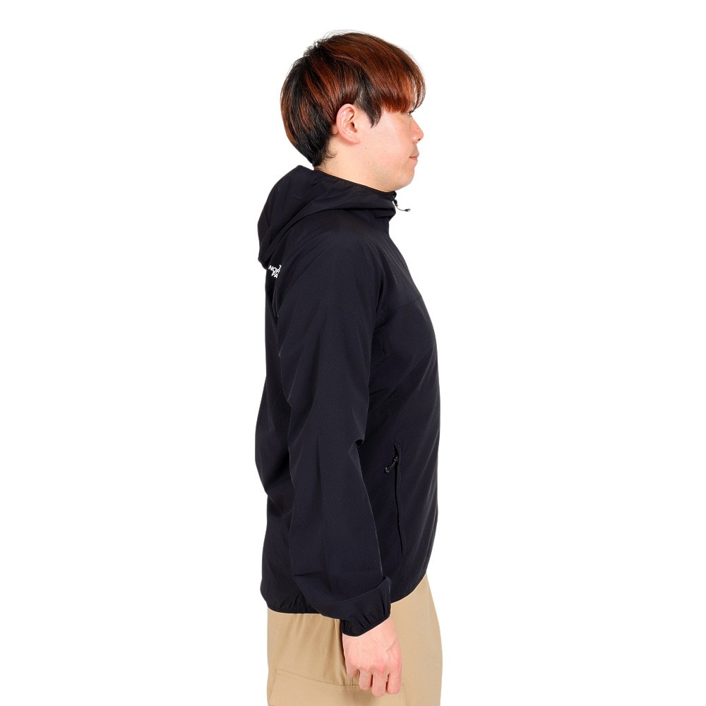 ザ・ノース・フェイス（THE NORTH FACE）（メンズ）ジャケット アウター マウンテンソフトシェルフーディ NP22401 K