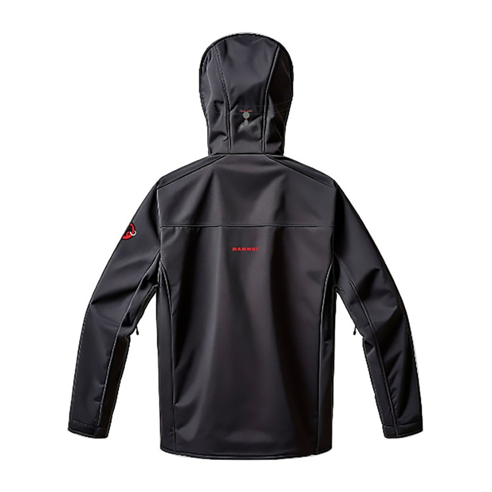 マムート（MAMMUT）（メンズ）ジャケット アウター アルティメイト 8 ソフトシェル フーデッド ジャケット アジアンフィット 1011-02890-0001 25イヤーズ