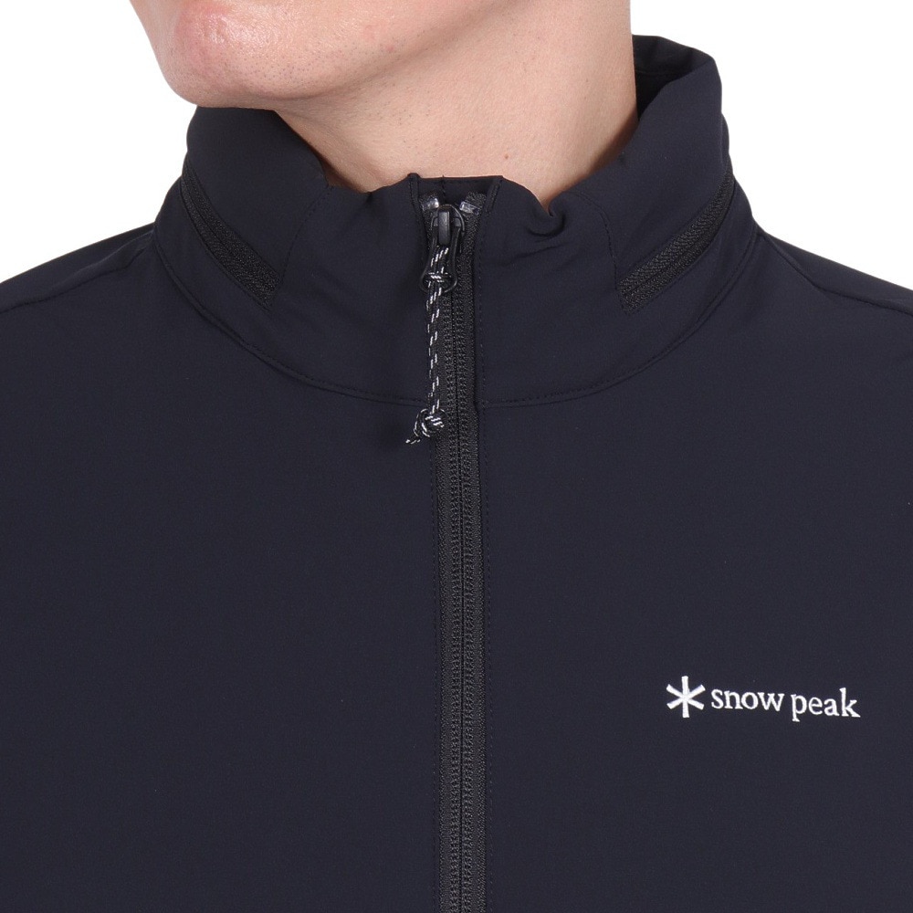 スノーピーク（snow peak）（メンズ、レディース）ジャケット アウター Strech Cloth ジャケット SPS-JK-21AU002BK