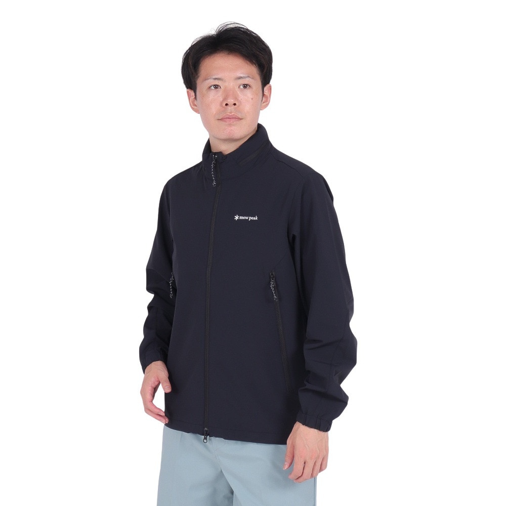 スノーピーク（snow peak）（メンズ、レディース）ジャケット アウター Strech Cloth ジャケット SPS-JK-21AU002BK