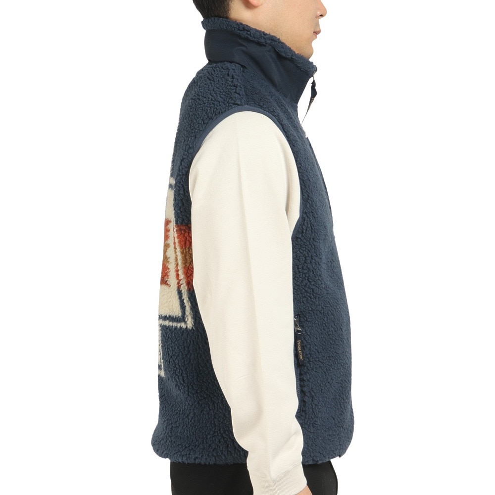 ペンドルトン（PENDLETON）（メンズ）ジャケット アウター ボア スタンドベスト Navy 2475-9017 10067 あったかベスト★★★
