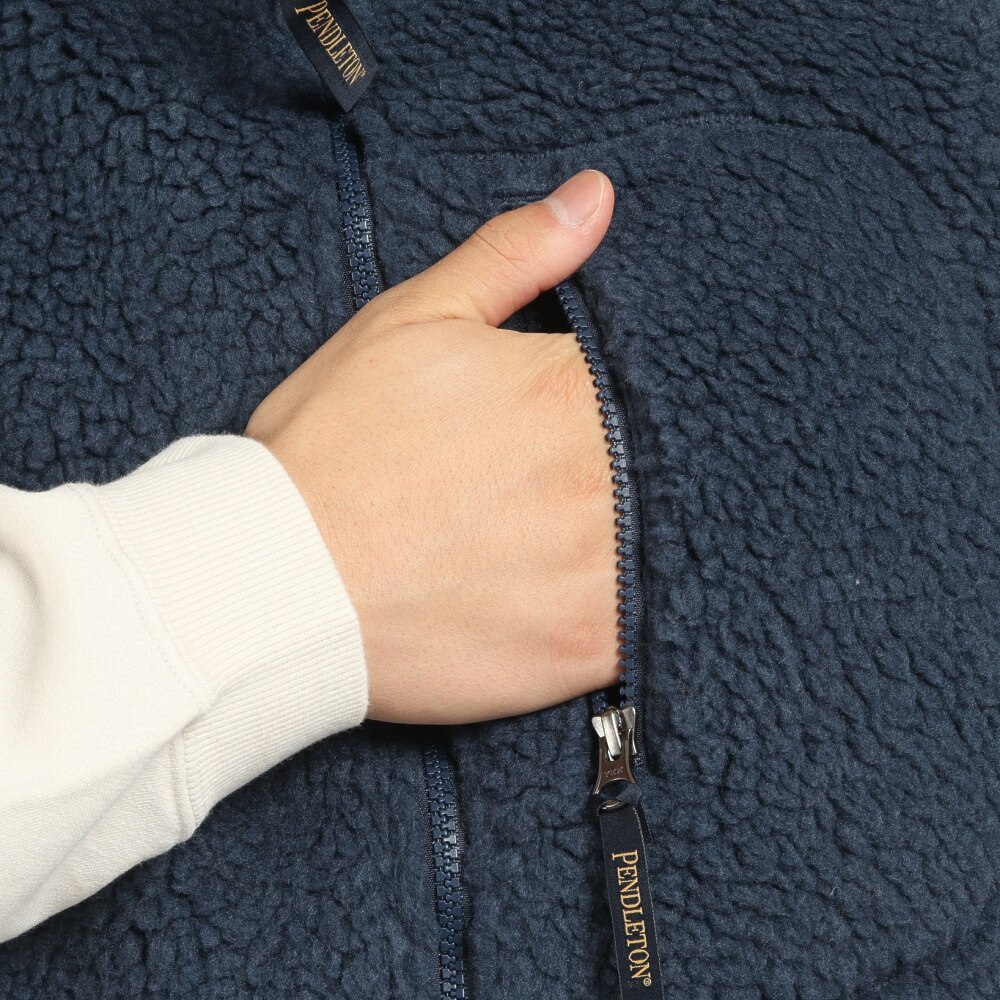 ペンドルトン（PENDLETON）（メンズ）ジャケット アウター ボア スタンドベスト Navy 2475-9017 10067 あったかベスト★★★