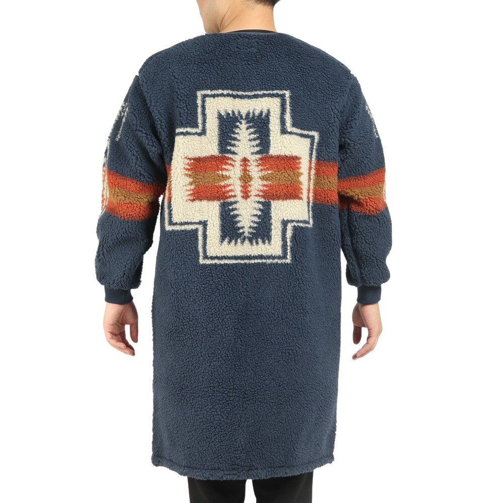 ペンドルトン（PENDLETON）（メンズ）ジャケット アウター ボア ロングカーディガン Navy 2475-9106 10067 羽織物 ルームウェア