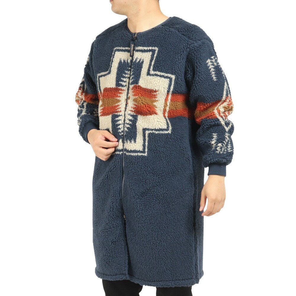 ペンドルトン（PENDLETON）（メンズ）ジャケット アウター ボア ロングカーディガン Navy 2475-9106 10067 羽織物 ルームウェア