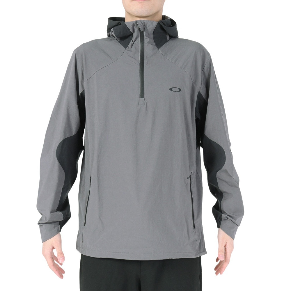 オークリー（OAKLEY）（メンズ）ジャケット アウター LATITUDE ANORAK FOA404283-25N グレー