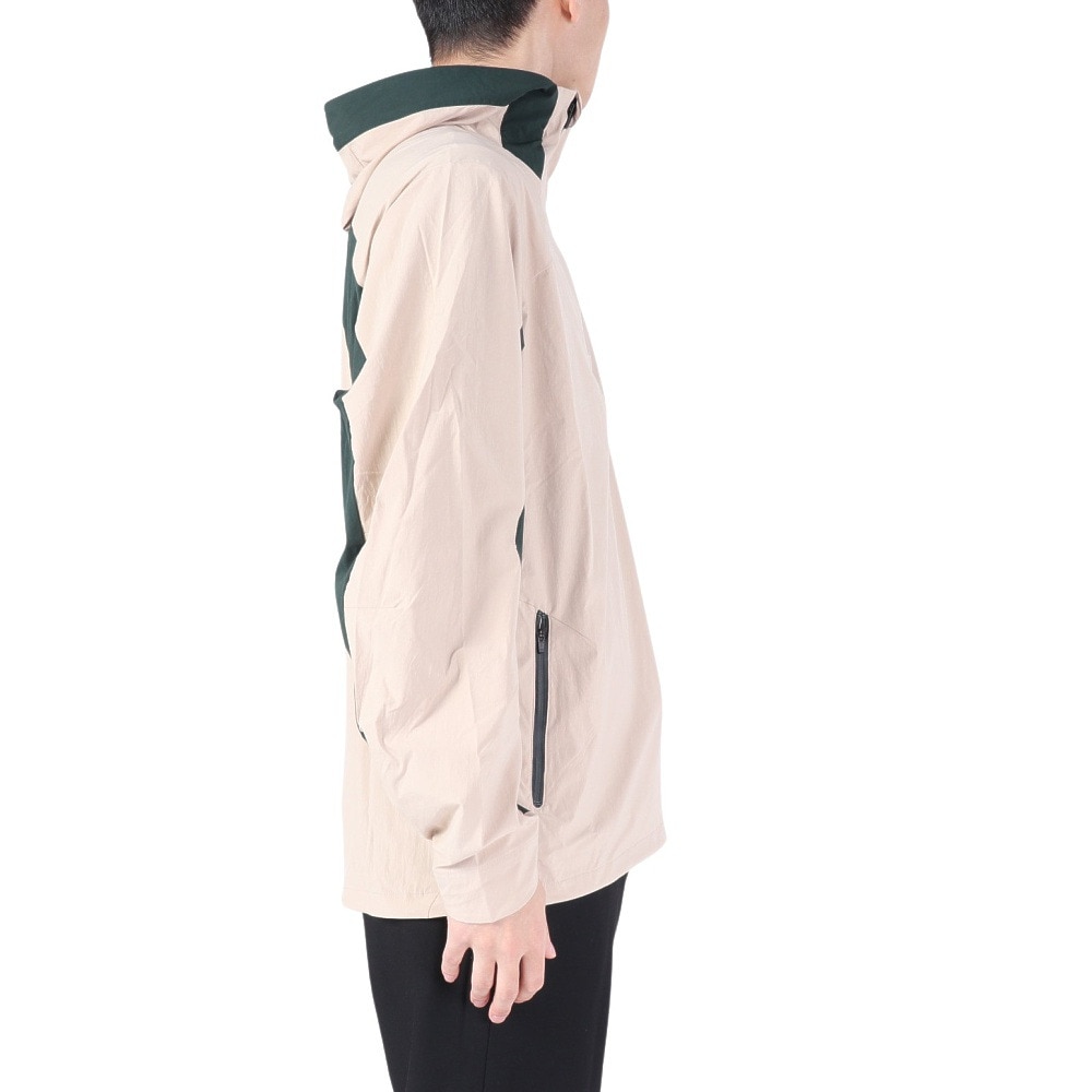 オークリー（OAKLEY）（メンズ）アウター ラチチュード アノラック LATITUDE ANORAK FOA404283 ベージュ USサイズ 撥水 ハーフジップ