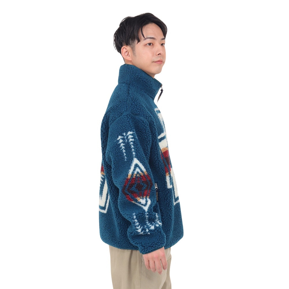 ペンドルトン（PENDLETON）（メンズ、レディース）ジャケット アウター ボア スタンド ブルゾン 19807251 Turquoise