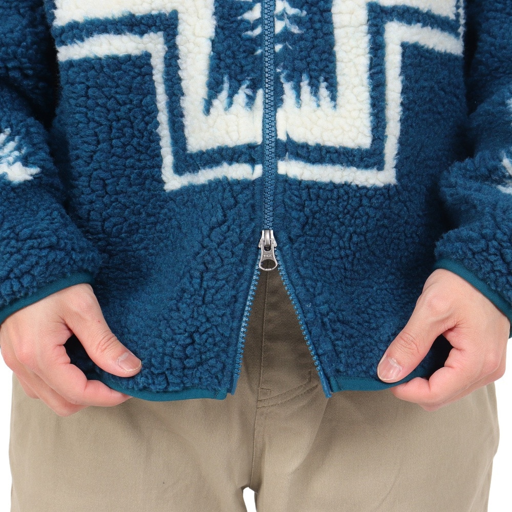 ペンドルトン（PENDLETON）（メンズ、レディース）ジャケット アウター ボア スタンド ブルゾン 19807251 Turquoise