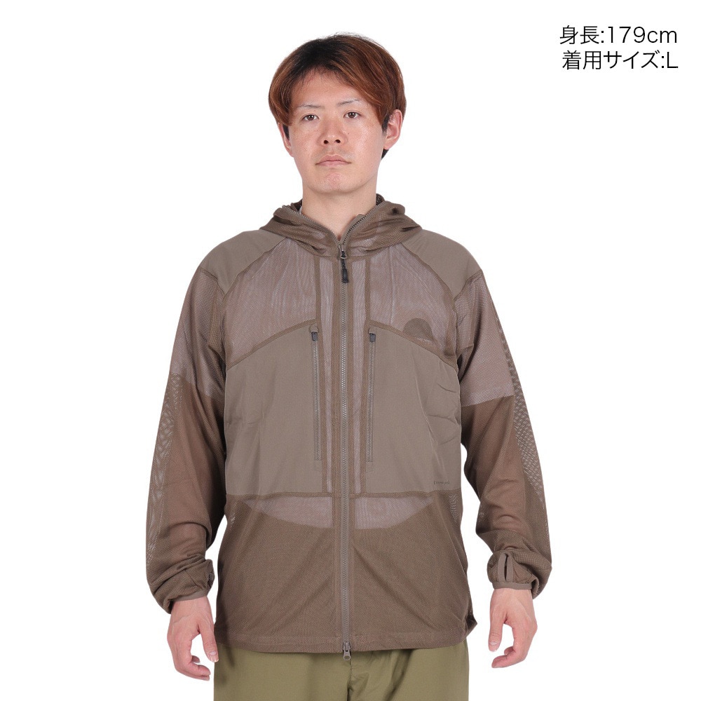 スノーピーク（snow peak）（メンズ）ジャケット アウター Insect Shield メッシュジャケット JK-24SU011KH