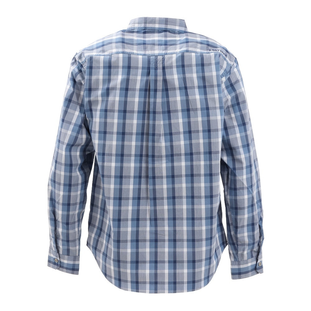 マーモット（Marmot）（メンズ）長袖シャツ PLAIN チェックシャツ TOMRJB77XB NV ネイビー