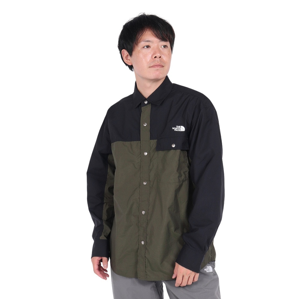 The NORTH FACE ロングスリーブシャツ