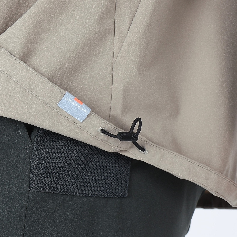 ロジャーエーガー（ROGEREGGER）（メンズ）スイスブランド 軽量 撥水 4Way ストレッチ 長袖シャツ ヤマシャツ デュアル RE23SVT5610021BEG ベージュ