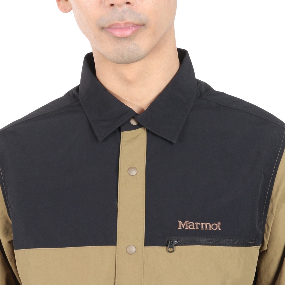 マーモット（Marmot）（メンズ）長袖シャツ クライムドットシャツ TSFMS201-M006