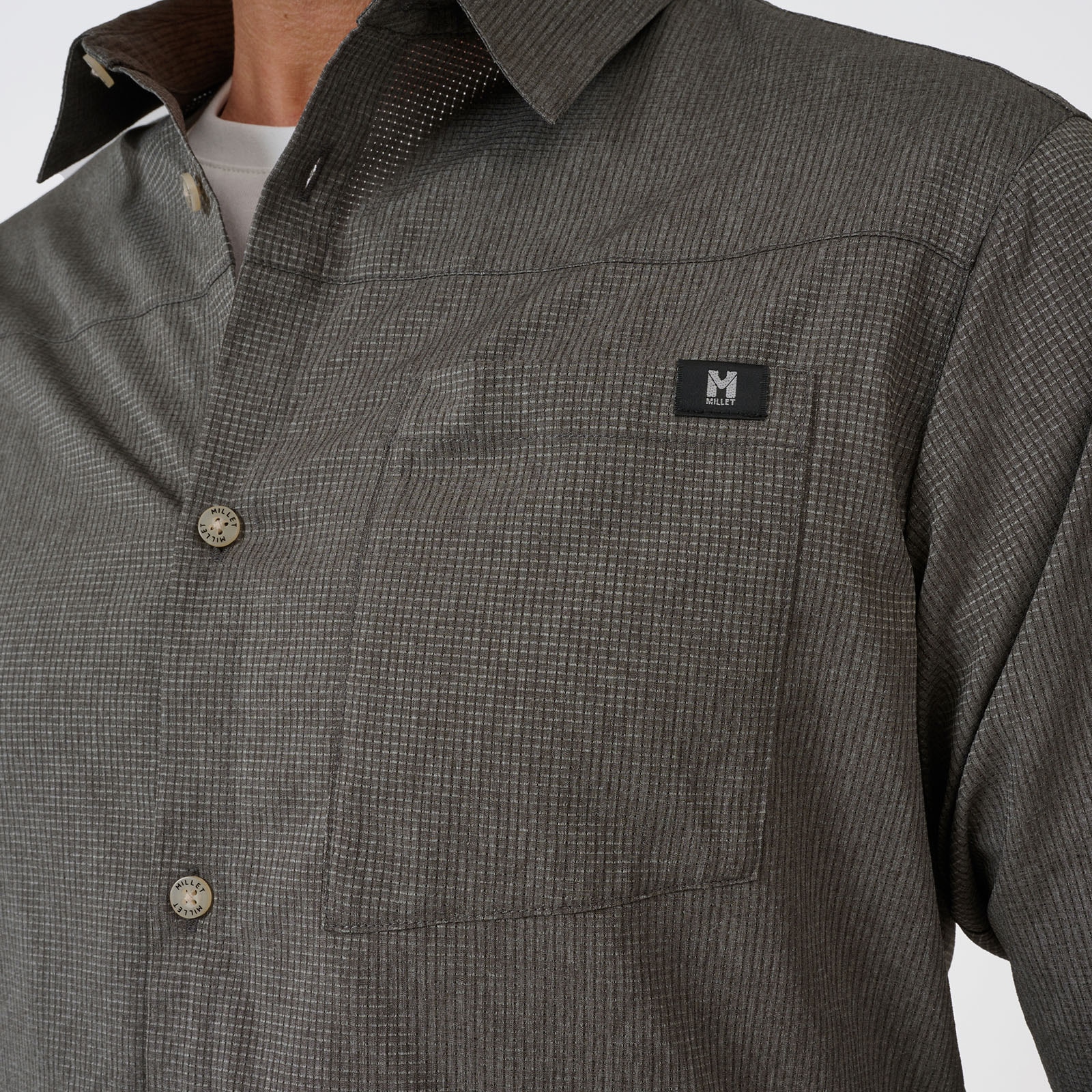 ミレー（Millet）（メンズ）長袖シャツ ARPI SHIRT II ロングスリーブ MIV02077-N6737