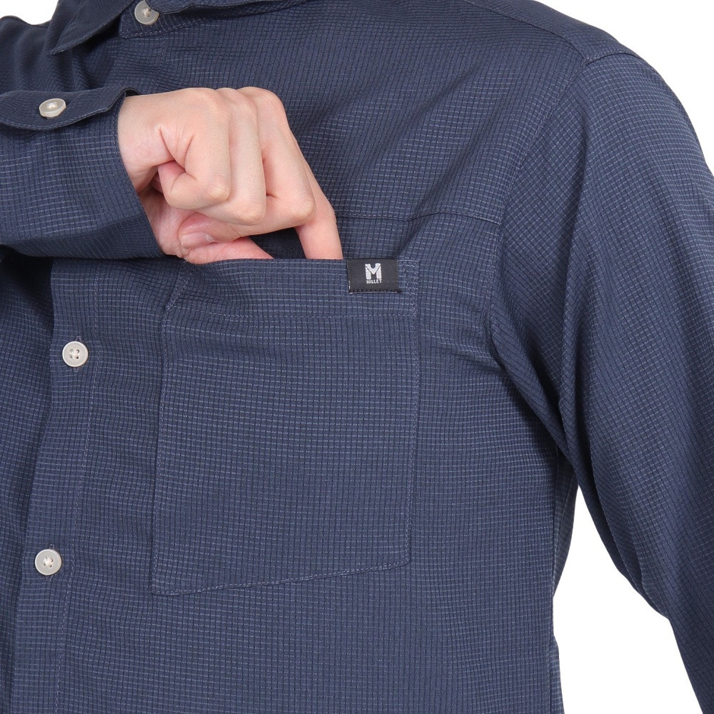 ミレー（Millet）（メンズ）長袖シャツ ARPI SHIRT II ロングスリーブ MIV02077-N7317