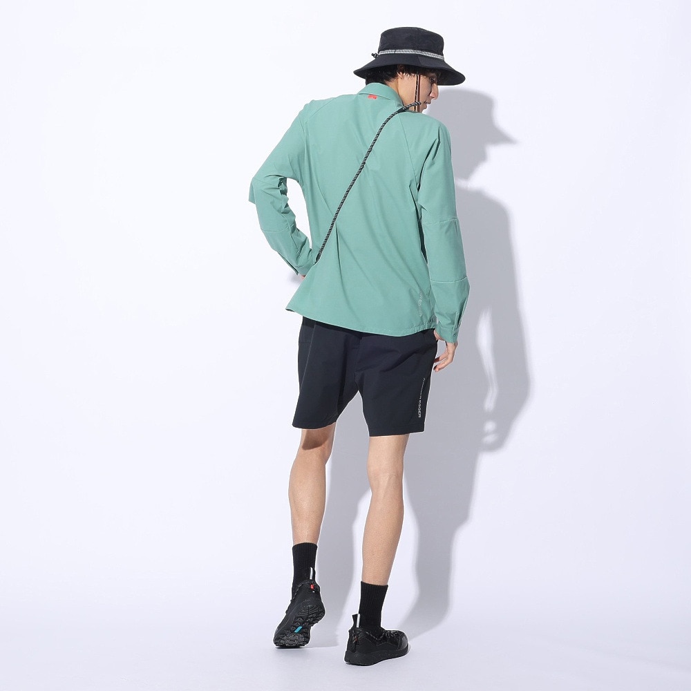ロジャーエーガー（ROGEREGGER）（メンズ）撥水 4Way ストレッチ 長袖シャツ ベルクシャツ RE24SHY5610012 MNT