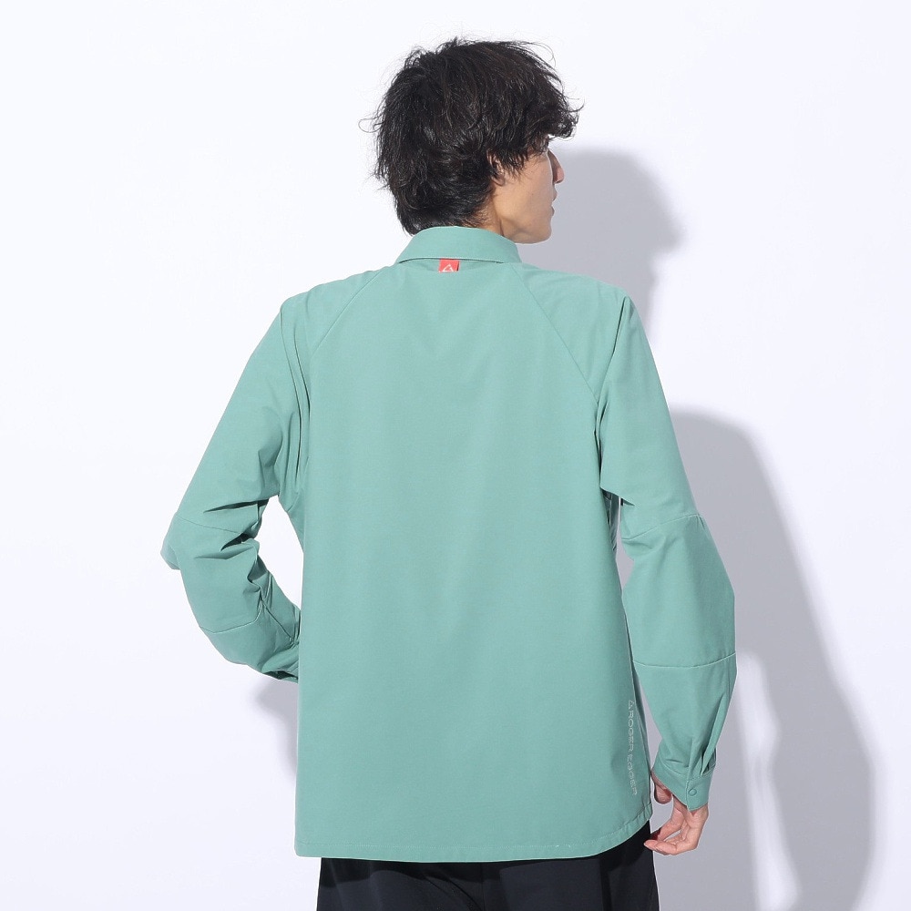ロジャーエーガー（ROGEREGGER）（メンズ）撥水 4Way ストレッチ 長袖シャツ ベルクシャツ RE24SHY5610012 MNT