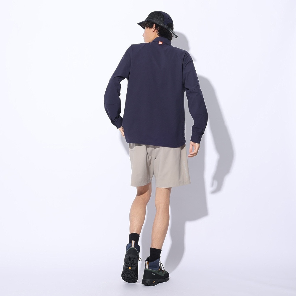 ロジャーエーガー（ROGEREGGER）（メンズ）撥水 4Way ストレッチ 長袖シャツ ベルクシャツ RE24SHY5610012 NVY