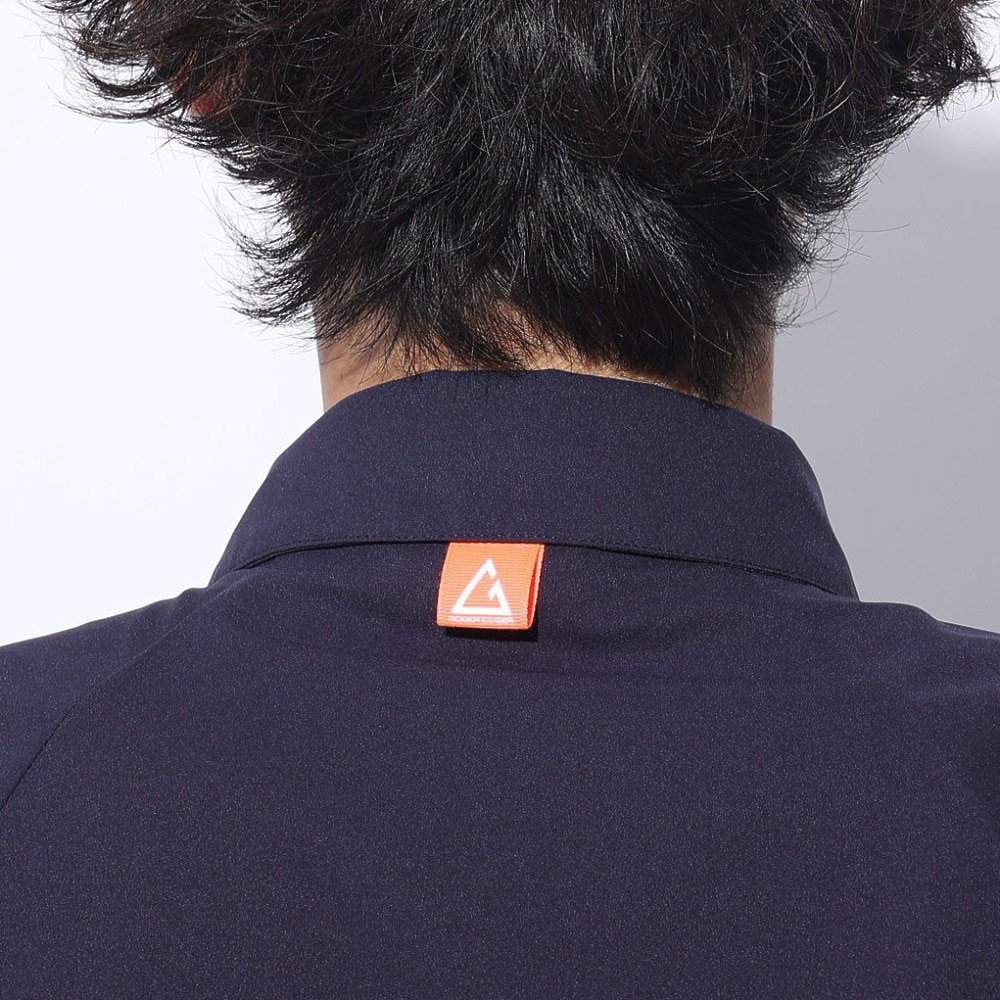 ロジャーエーガー（ROGEREGGER）（メンズ）撥水 4Way ストレッチ 長袖シャツ ベルクシャツ RE24SHY5610012 NVY