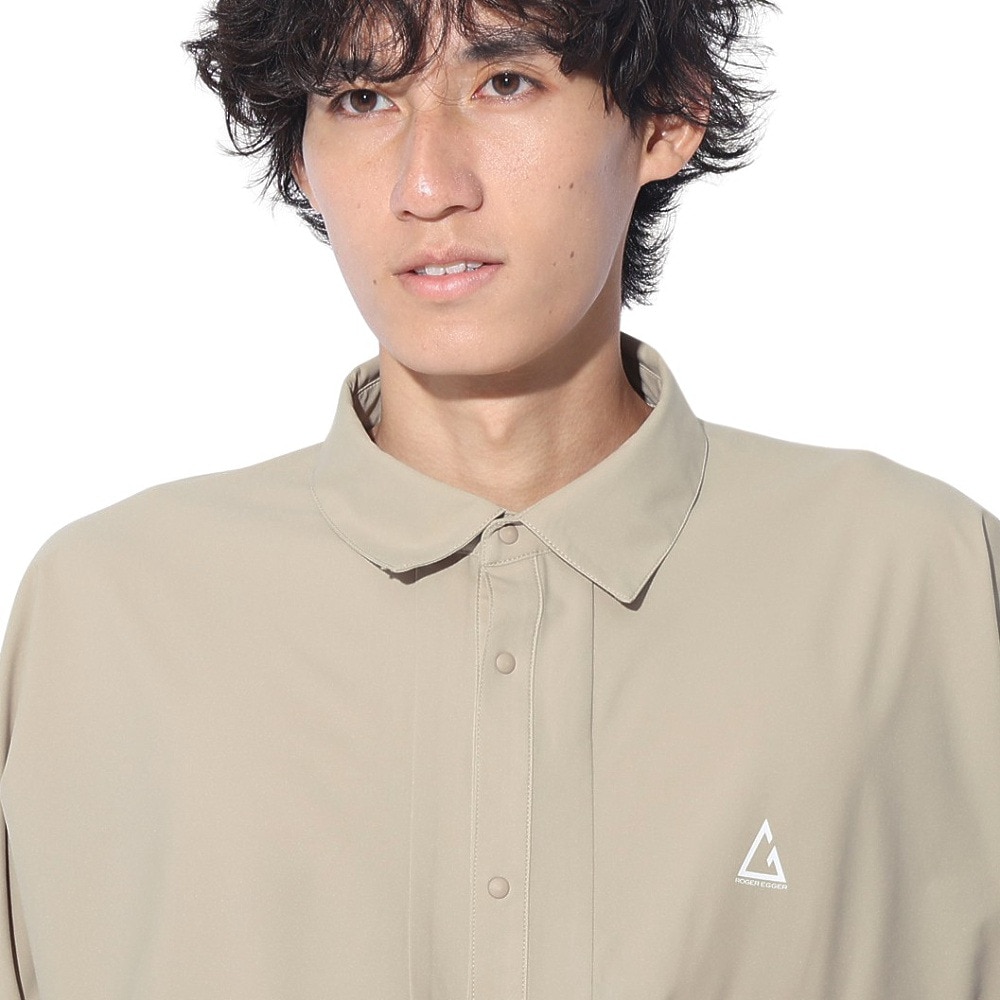 ロジャーエーガー（ROGEREGGER）（メンズ）撥水 4Way ストレッチ 長袖シャツ ベルクシャツ RE24SHY5610012 SBEG