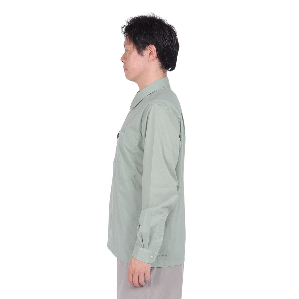 マーモット（Marmot）（メンズ）撥水 通気性 抜群 シンプル 長袖シャツ  Light Lipsop Shirts TSSMS402-DTS