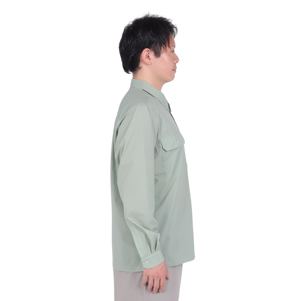 マーモット（Marmot）（メンズ）撥水 通気性 抜群 シンプル 長袖シャツ  Light Lipsop Shirts TSSMS402-DTS