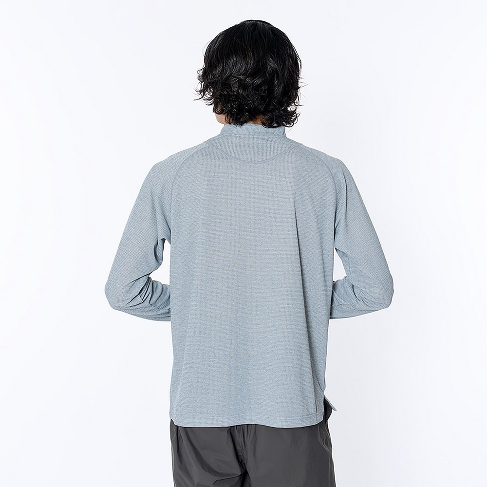 ミズノ（MIZUNO）（メンズ）長袖シャツ ドライエアロフロー ハーフジップ長袖シャツ B2MAB00106