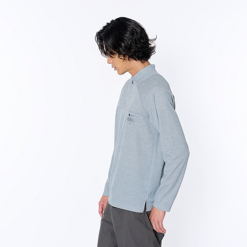 ミズノ（MIZUNO）（メンズ）長袖シャツ ドライエアロフロー ハーフジップ長袖シャツ B2MAB00106