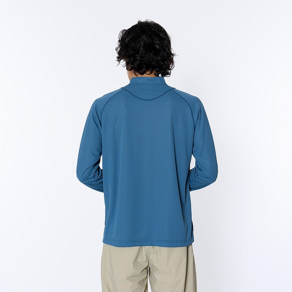 ミズノ（MIZUNO）（メンズ）長袖シャツ ドライエアロフロー ハーフジップ長袖シャツ B2MAB00115