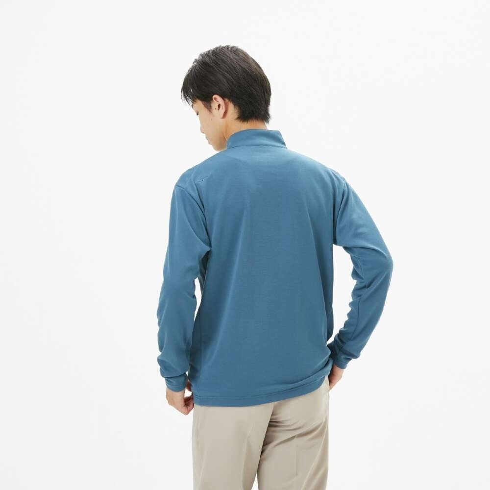ミズノ（MIZUNO）（メンズ）長袖シャツ 発熱素材 ブレスサーモインナージップ ネックシャツ B2MA956915