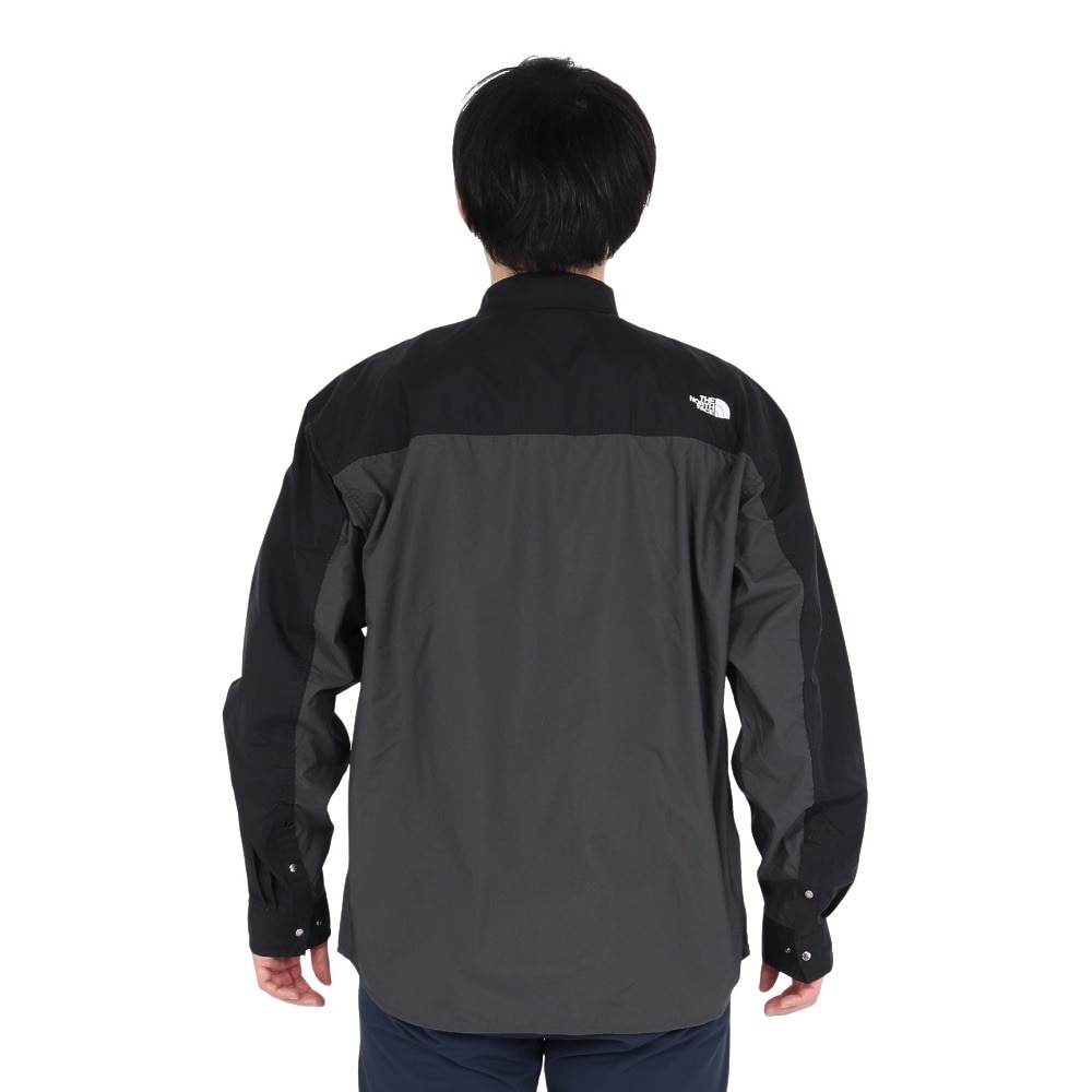 ザ・ノース・フェイス（THE NORTH FACE）（メンズ、レディース）長袖シャツ NUPTSE NR12552 BA