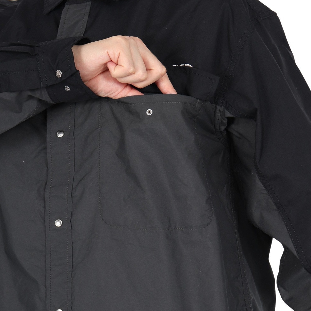 ザ・ノース・フェイス（THE NORTH FACE）（メンズ、レディース）長袖シャツ NUPTSE NR12552 BA