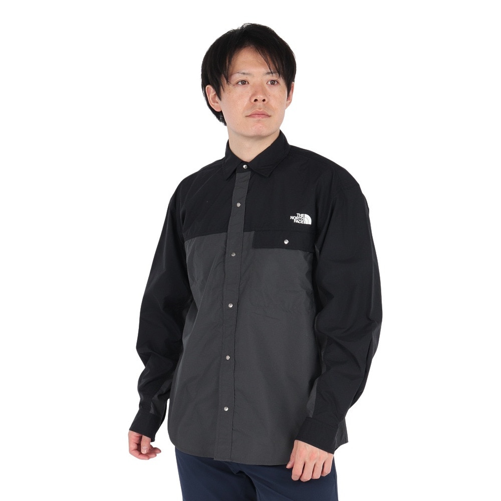 ザ・ノース・フェイス（THE NORTH FACE）（メンズ、レディース）長袖シャツ NUPTSE NR12552 BA