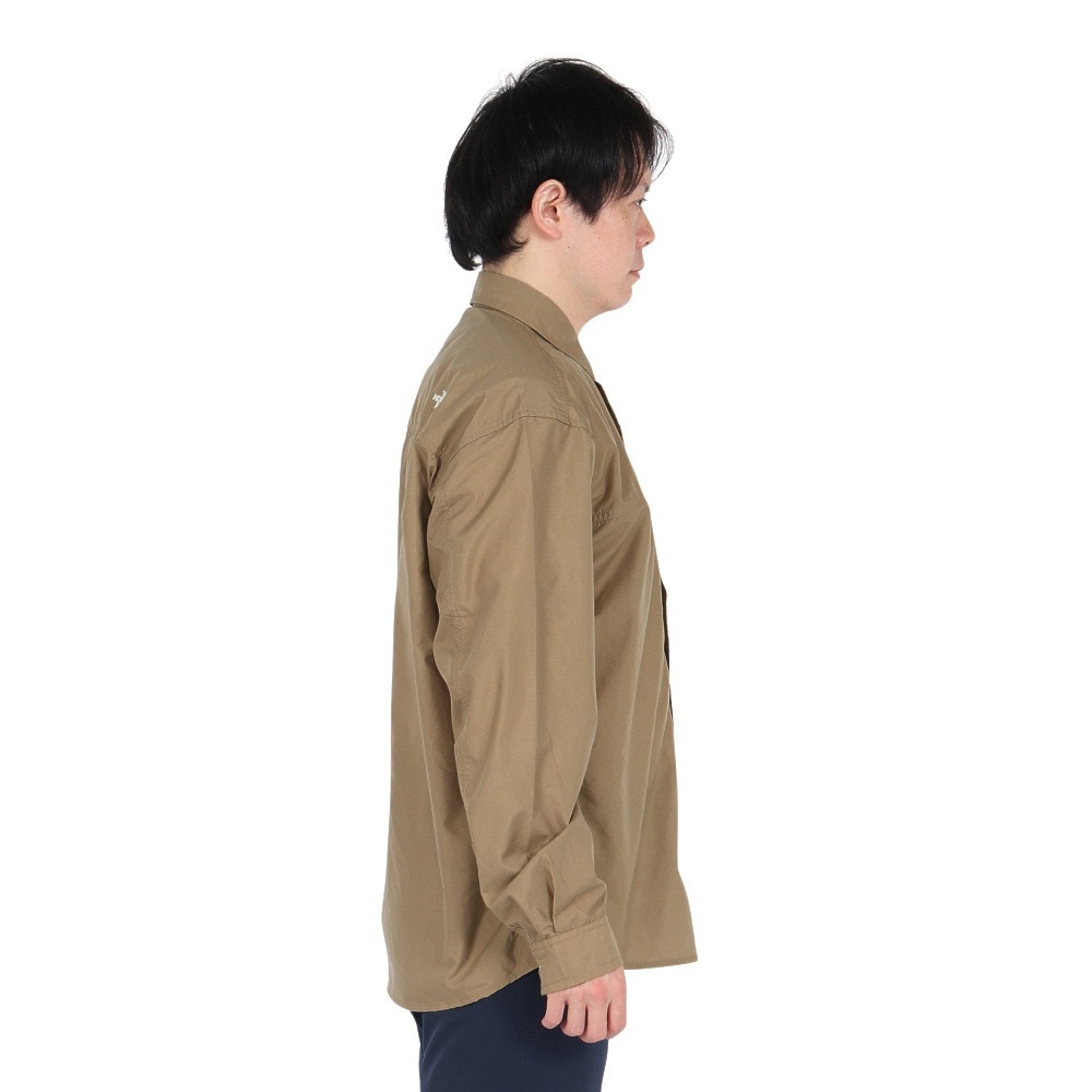 ザ・ノース・フェイス（THE NORTH FACE）（メンズ、レディース）長袖シャツ ロングスリーブ ヌプシ シャツ NR12552 CK
