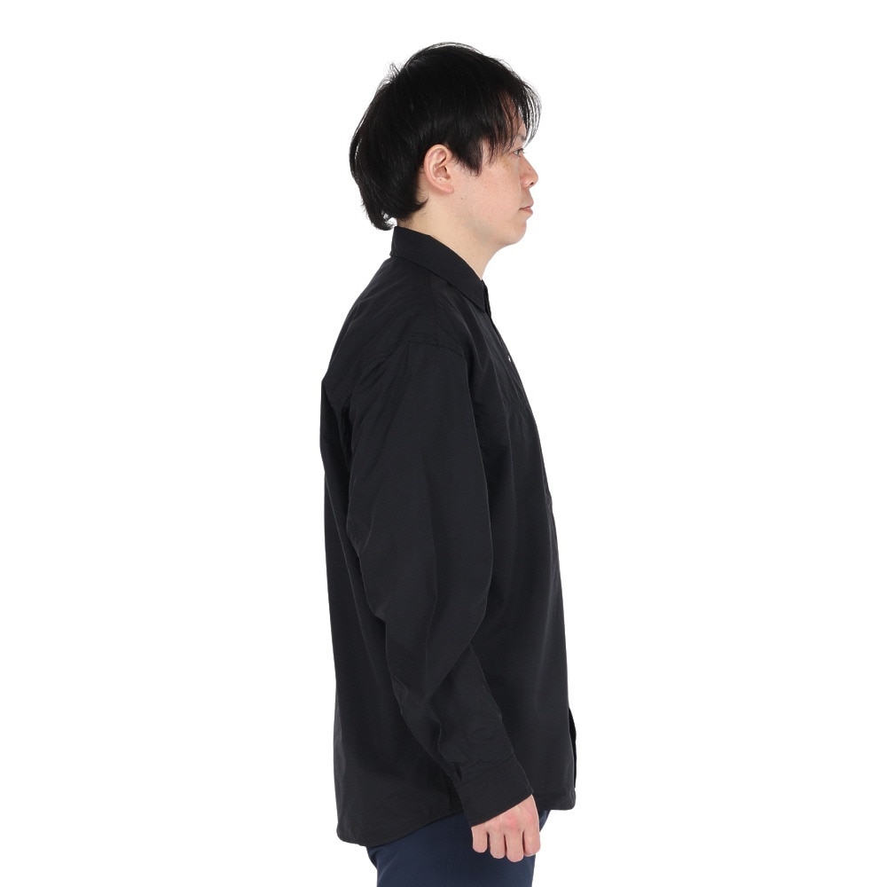ザ・ノース・フェイス（THE NORTH FACE）（メンズ、レディース）長袖シャツ NUPTSE NR12552 K