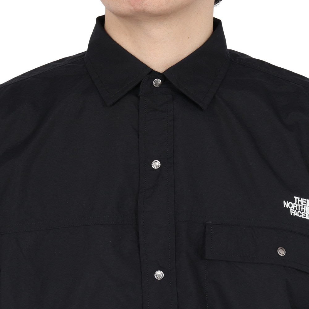 ザ・ノース・フェイス（THE NORTH FACE）（メンズ、レディース）長袖シャツ NUPTSE NR12552 K