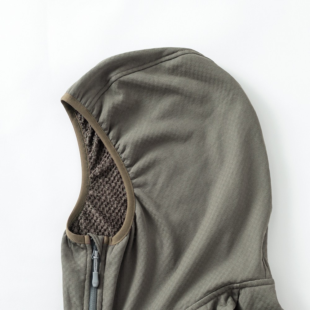 カリマー（karrimor）（メンズ）長袖シャツ octa ジップ フーディー 101597-7500