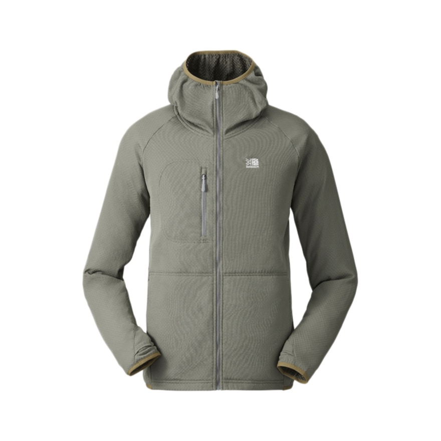 カリマー（karrimor）（メンズ）長袖シャツ octa ジップ フーディー 101597-7500