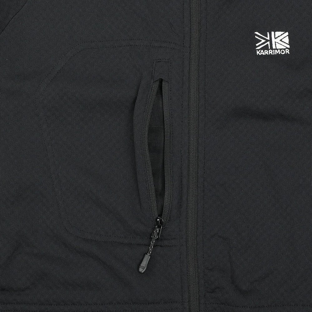カリマー（karrimor）（メンズ）長袖シャツ octa ジップ フーディー 101597-9000