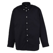 (メンズ、レディース)長袖シャツ ロングスリーブハーフドームシャツ NR12450 AN
